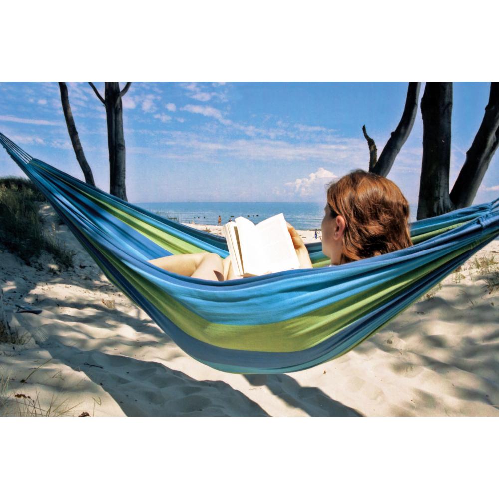 Hamak 1-osobowy 480142B Blue