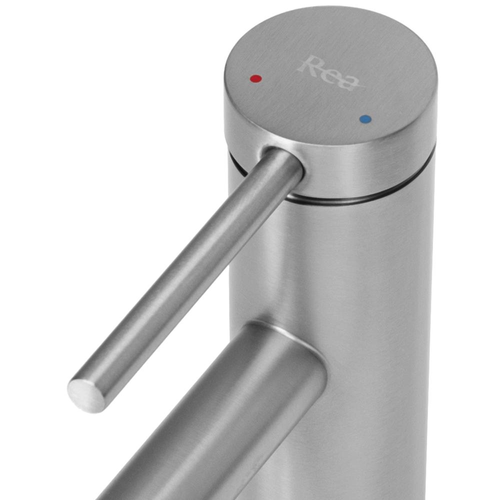 Baterie pentru baie Rea Foss Nickel Brush Low