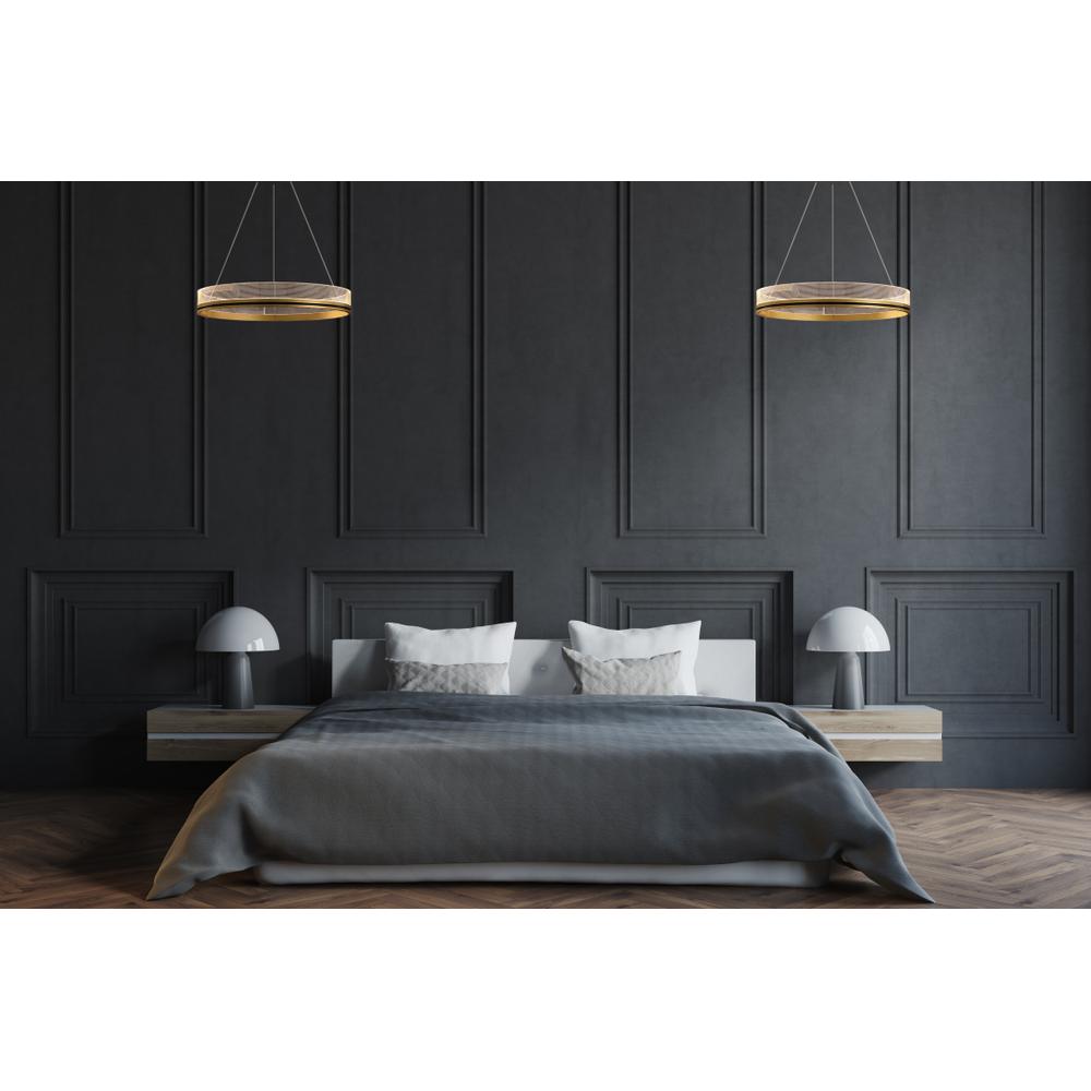 Hängelampe APP1189-CP Gold 40cm