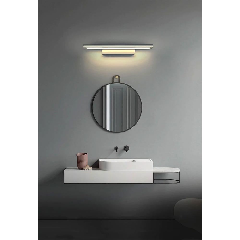 Bad Spiegelleuchte LED 40CM APP839-1W FLAT Chrom