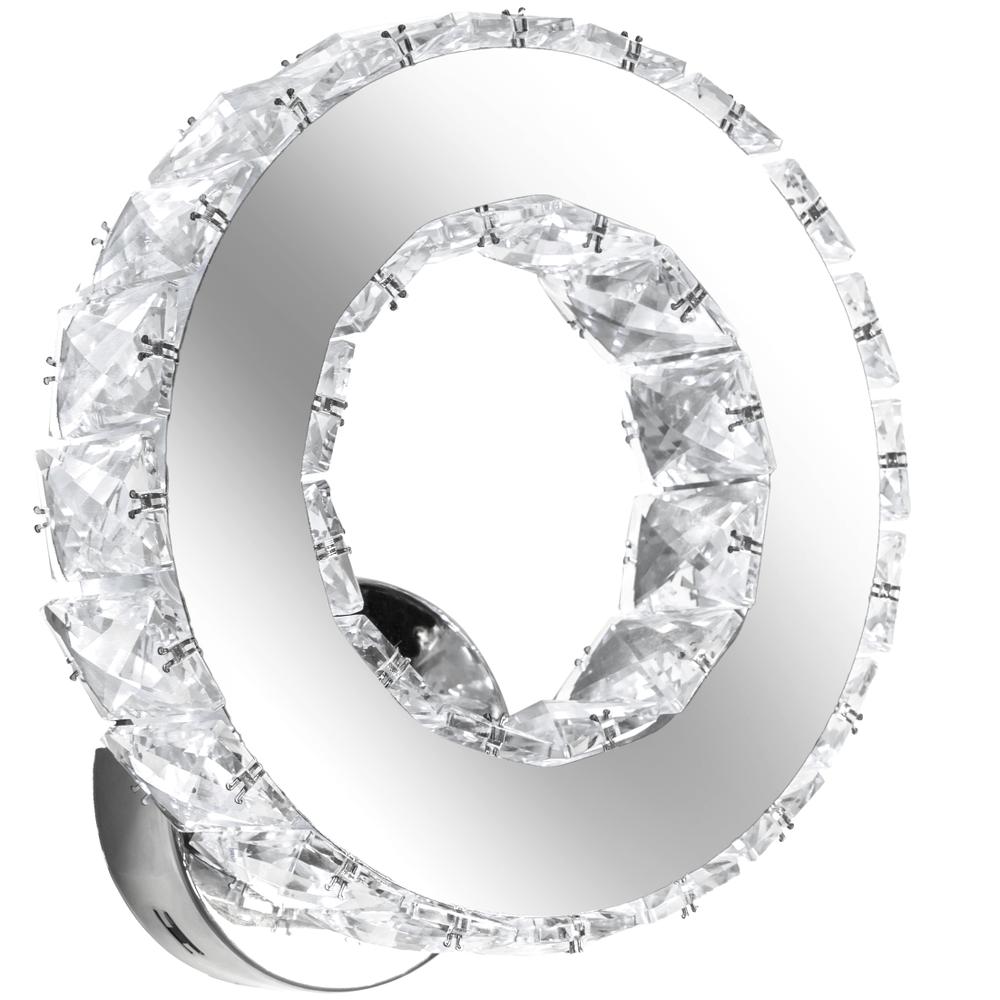 Wandlampe Kristall LED rund APP413-W APP414-W