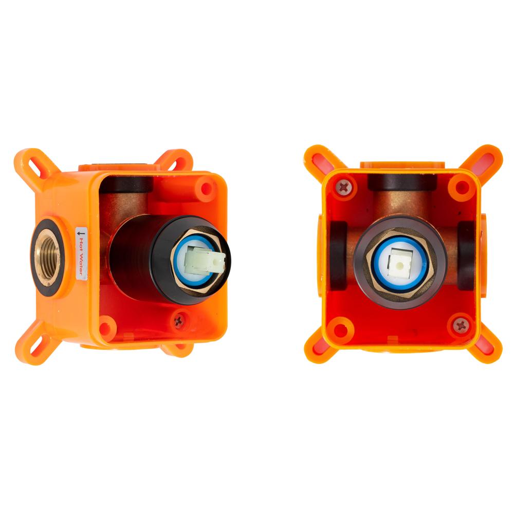 Rea Lugano paslēptas dušas komplekts melns +BOX