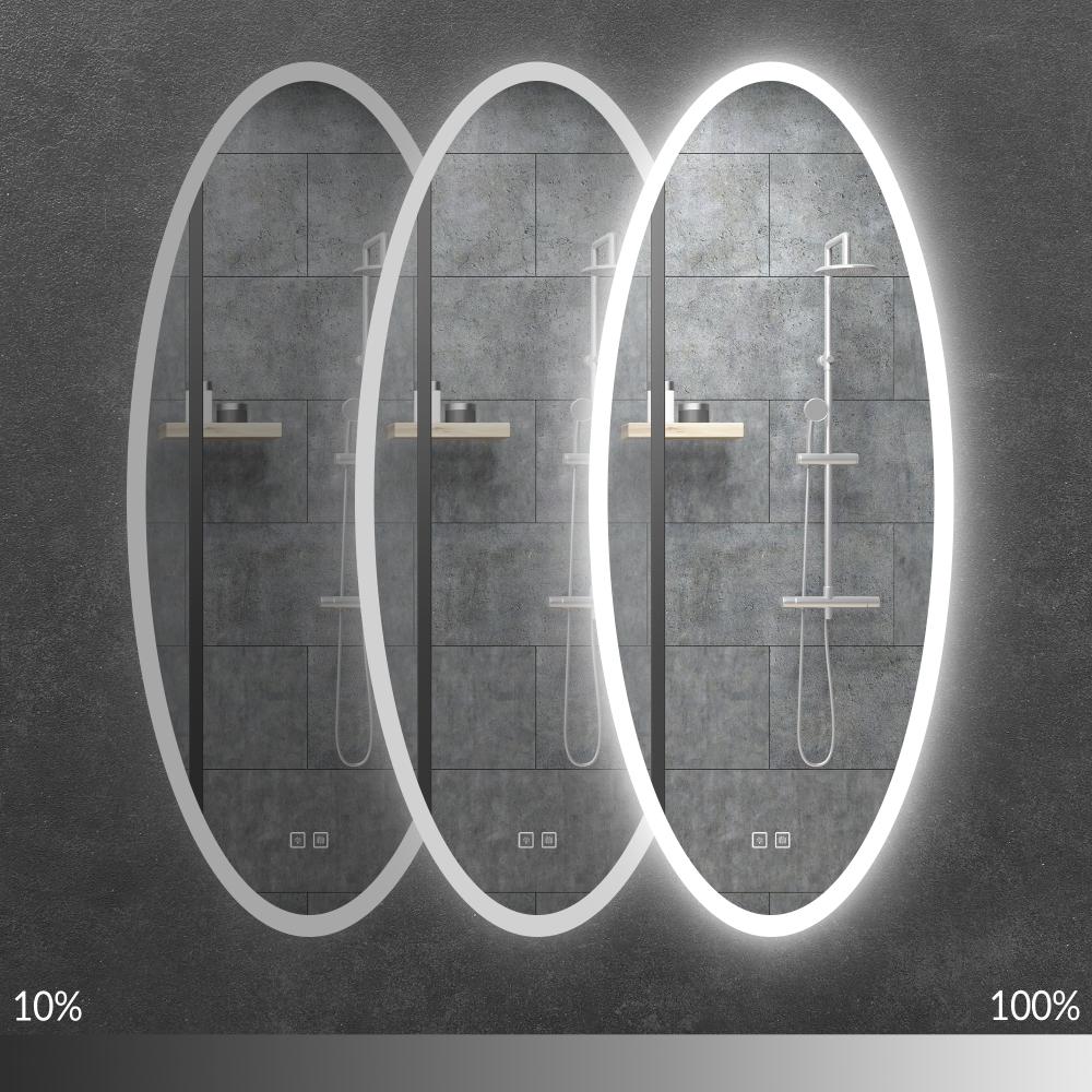 LED sienas spogulis 50x120cm WWA