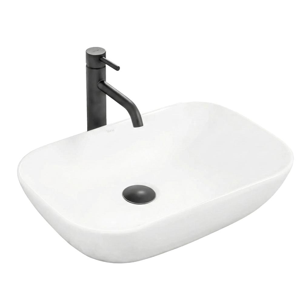Lavabo sobre encimera Rea Claudia 9447 White
