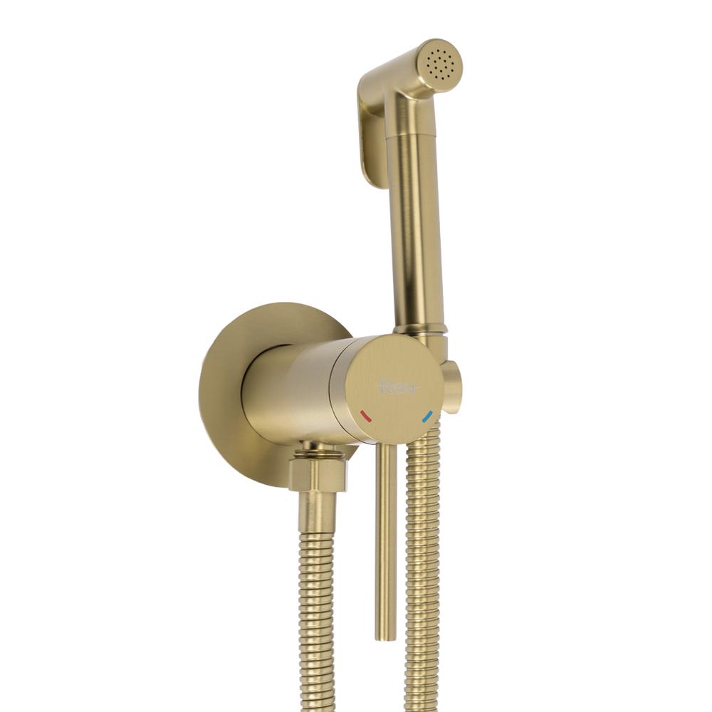 Bidet faucet Foss Clif Brush Gold