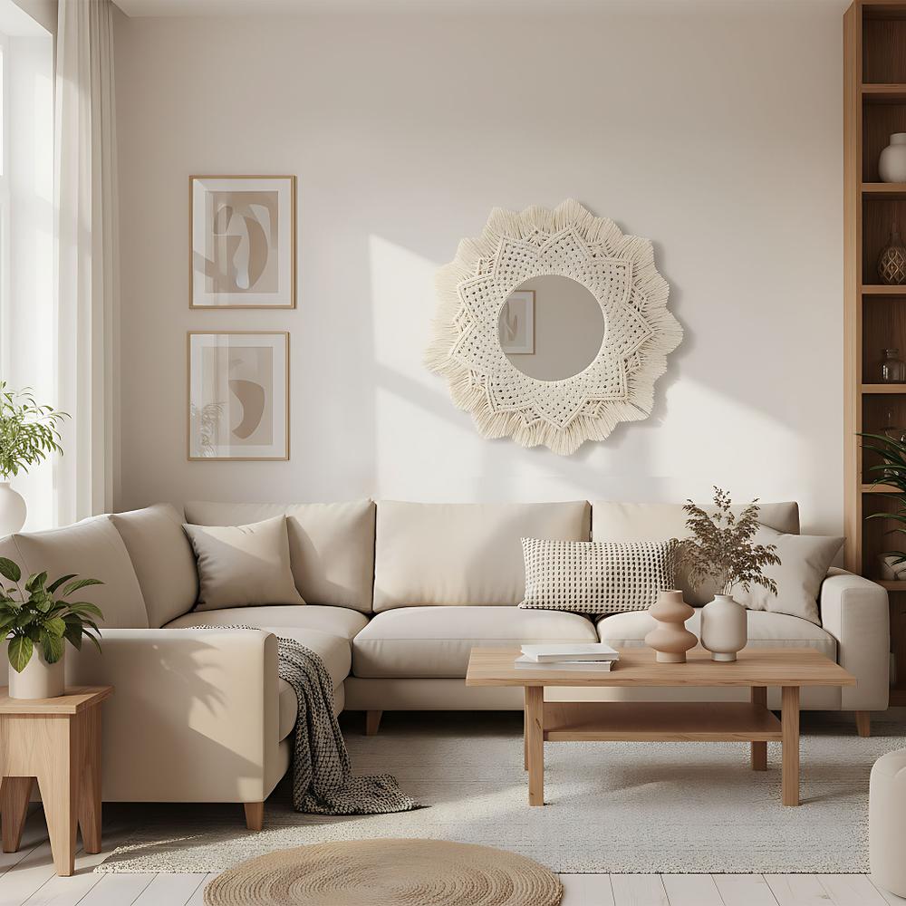 LUSTRO ŚCIENNE BOHO 60CM 322051