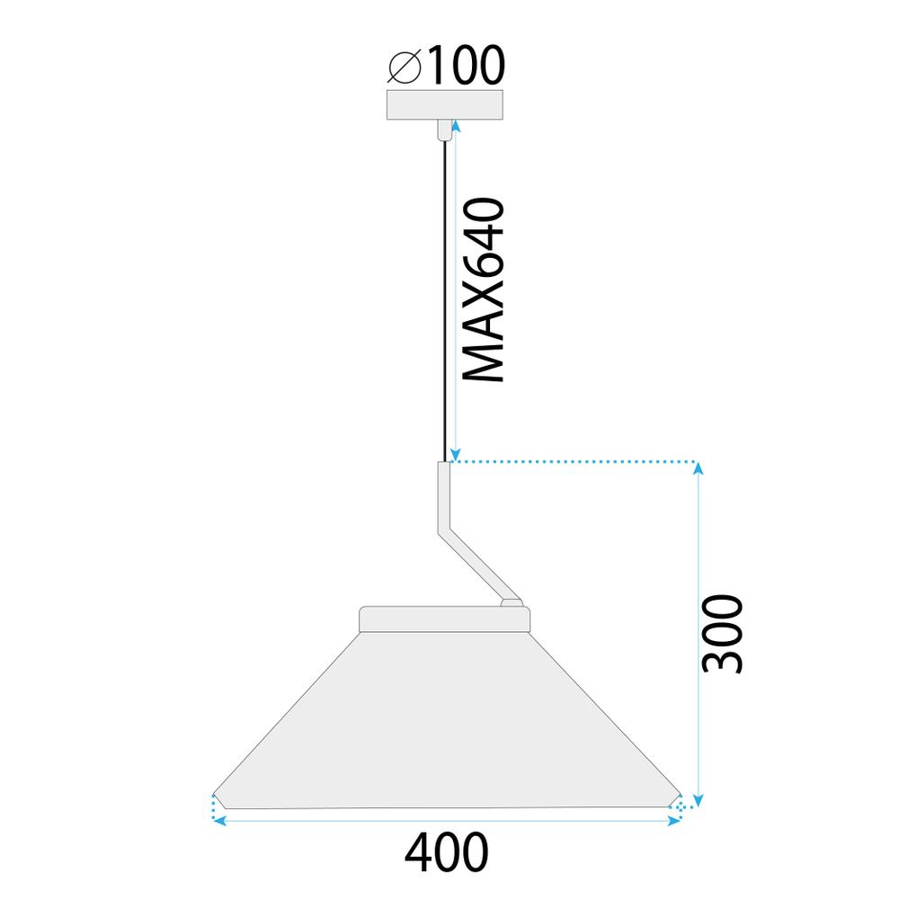 Hängelampe BLACK APP1670-1CP