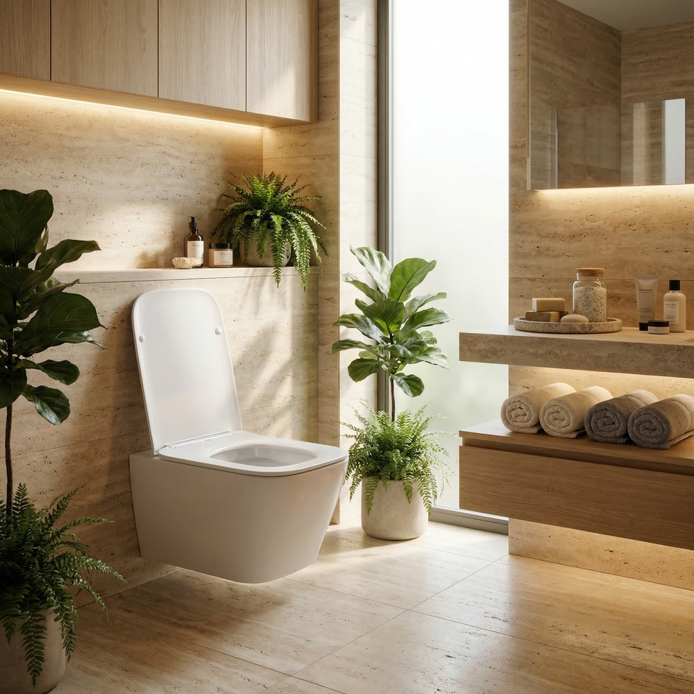 Taza de inodoro Rea Julio Rimless