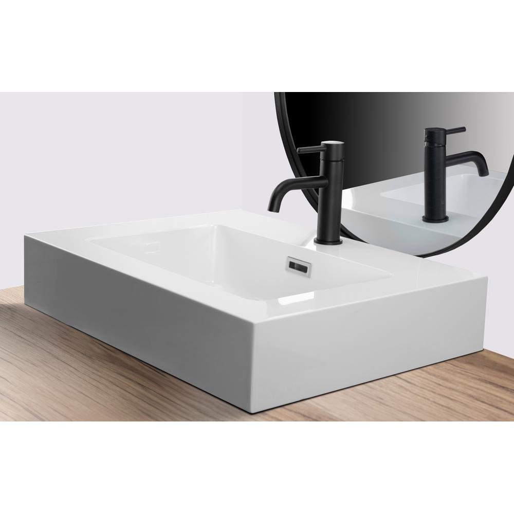 Умывальник на столешницу Rea Alison White