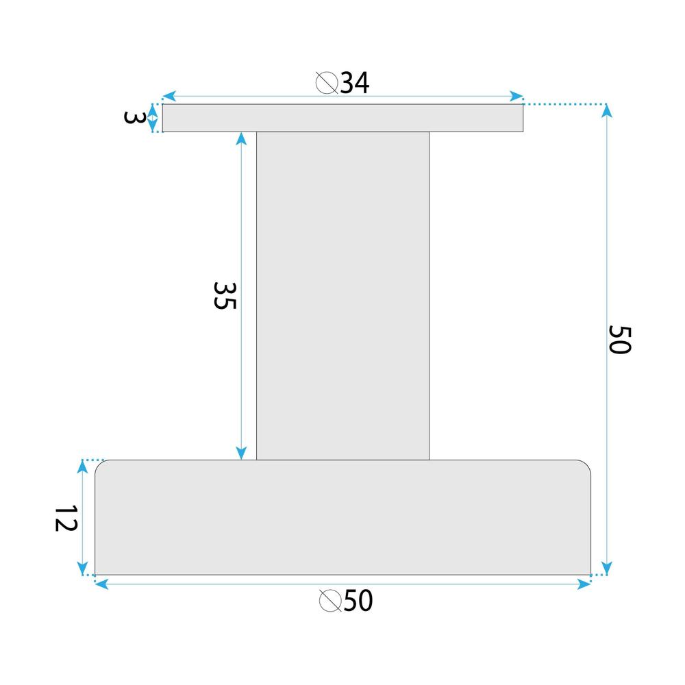Wieszak łazienkowy 6606A Modern Tytan