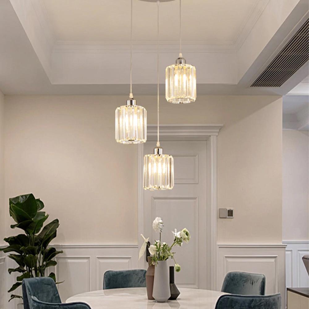 Deckenlampe Kristall Silver APP510-3CPR