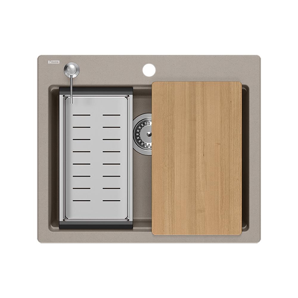 гранитная мойка KURT 110 WORKSTATION BEIGE