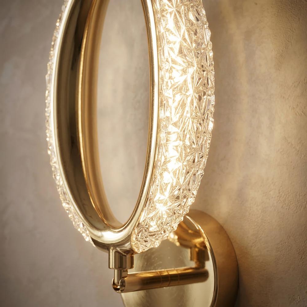 KINKIET ŚCIENNY LED G174-W ZŁOTY