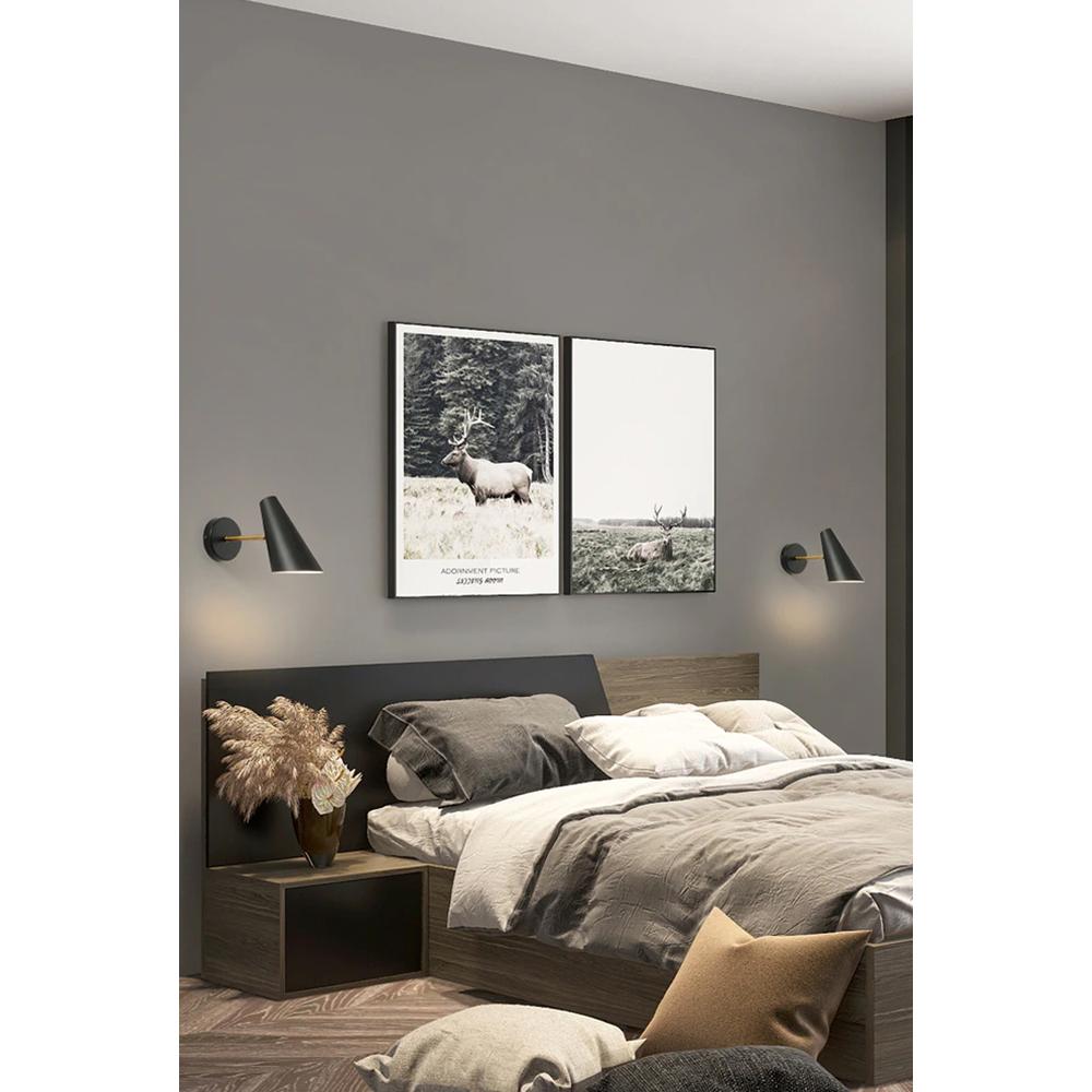 Wandlampe APP1141-1W  Black