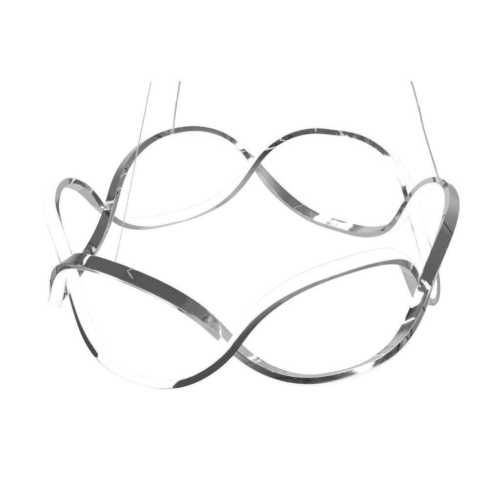 Lampe LED APP801-CP Twist Chrome