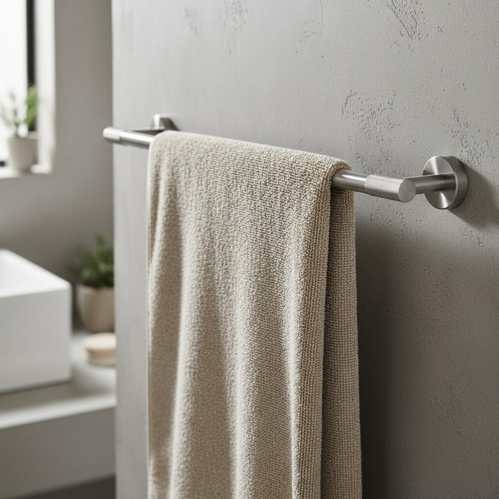 Wieszak łazienkowy jednoramienny 5701 Galo Nikiel Szczotkowany