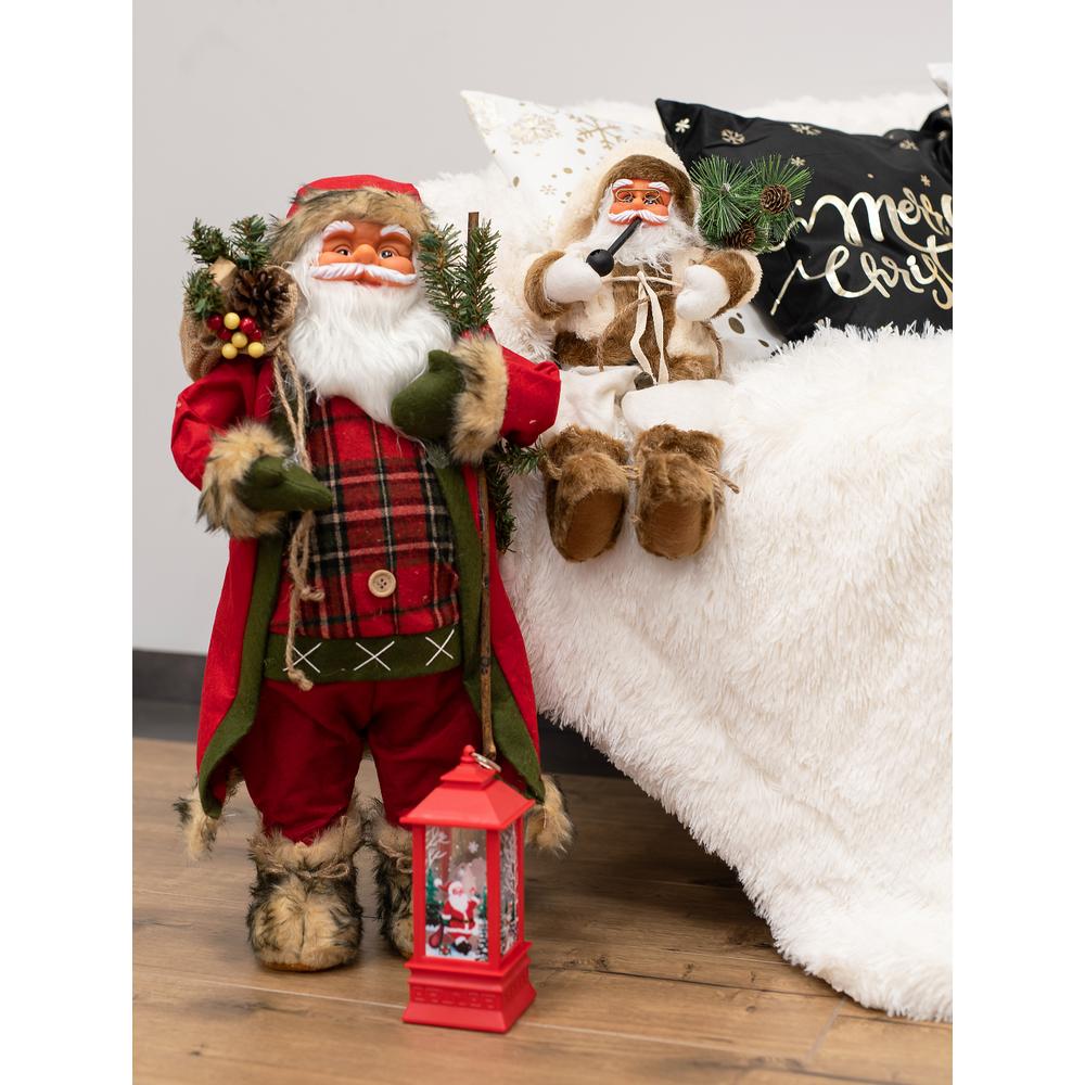 Święty Mikołaj ozdoba świąteczna 44 cm 301252