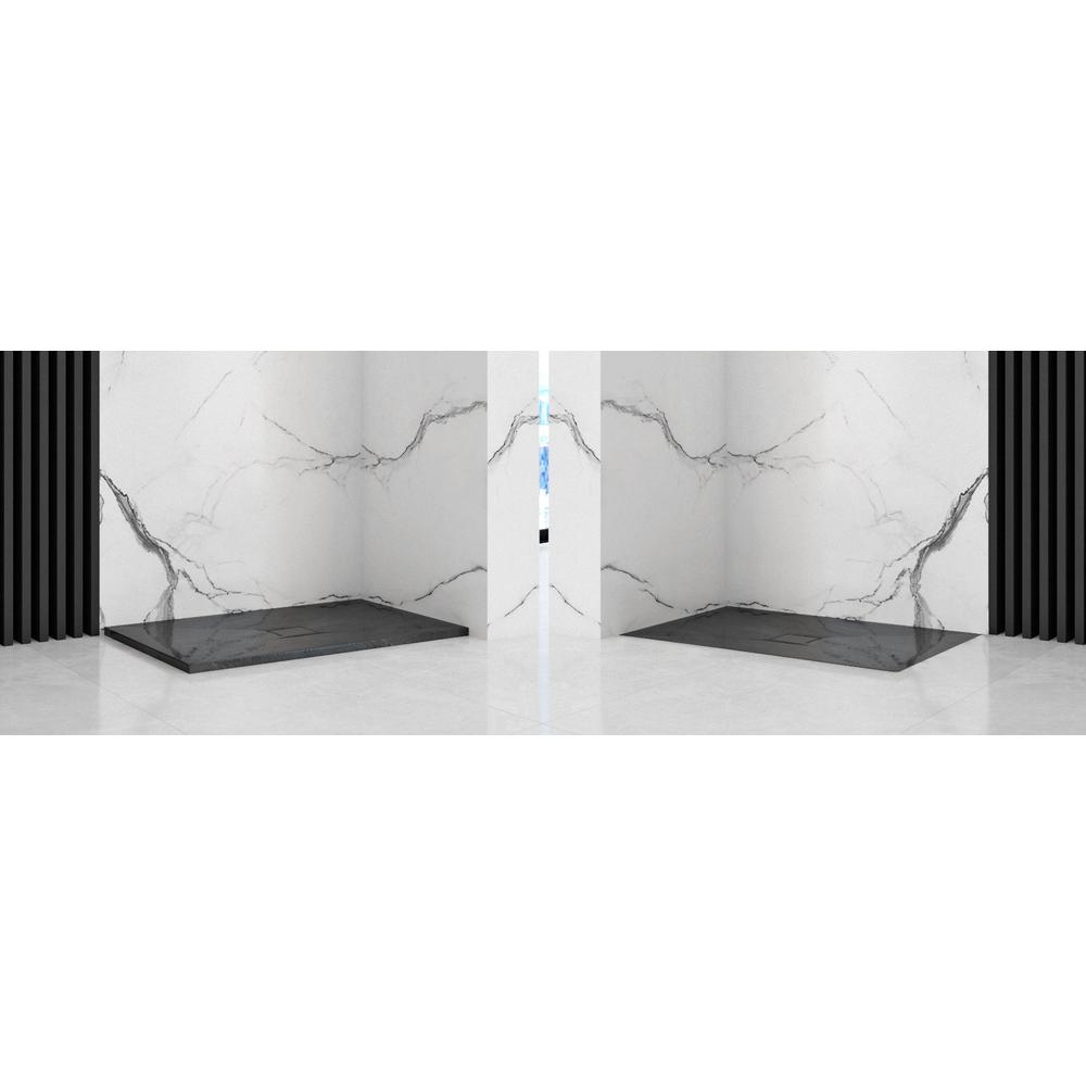 Brodzik prysznicowy kamienny Rea Stone 80 x 100