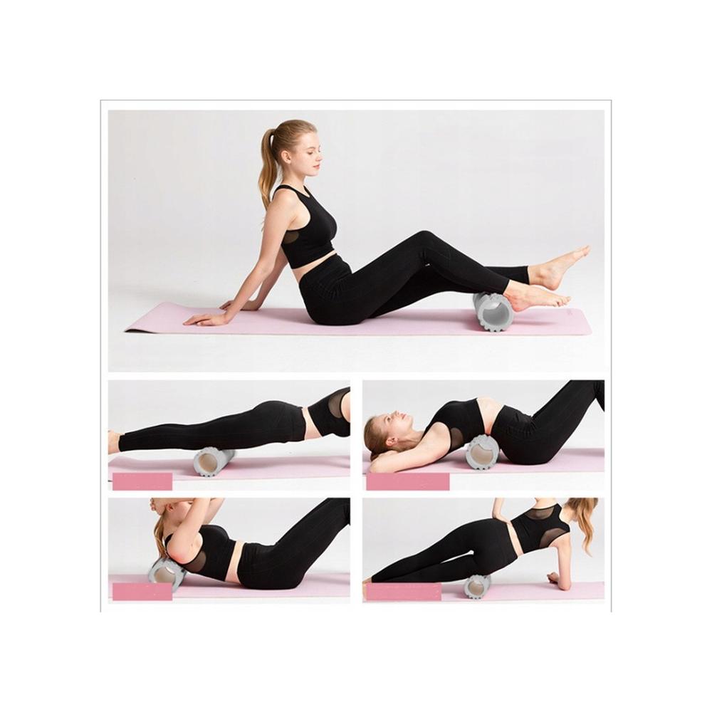 Wałek do masażu Plain Roller Flexifit Szary