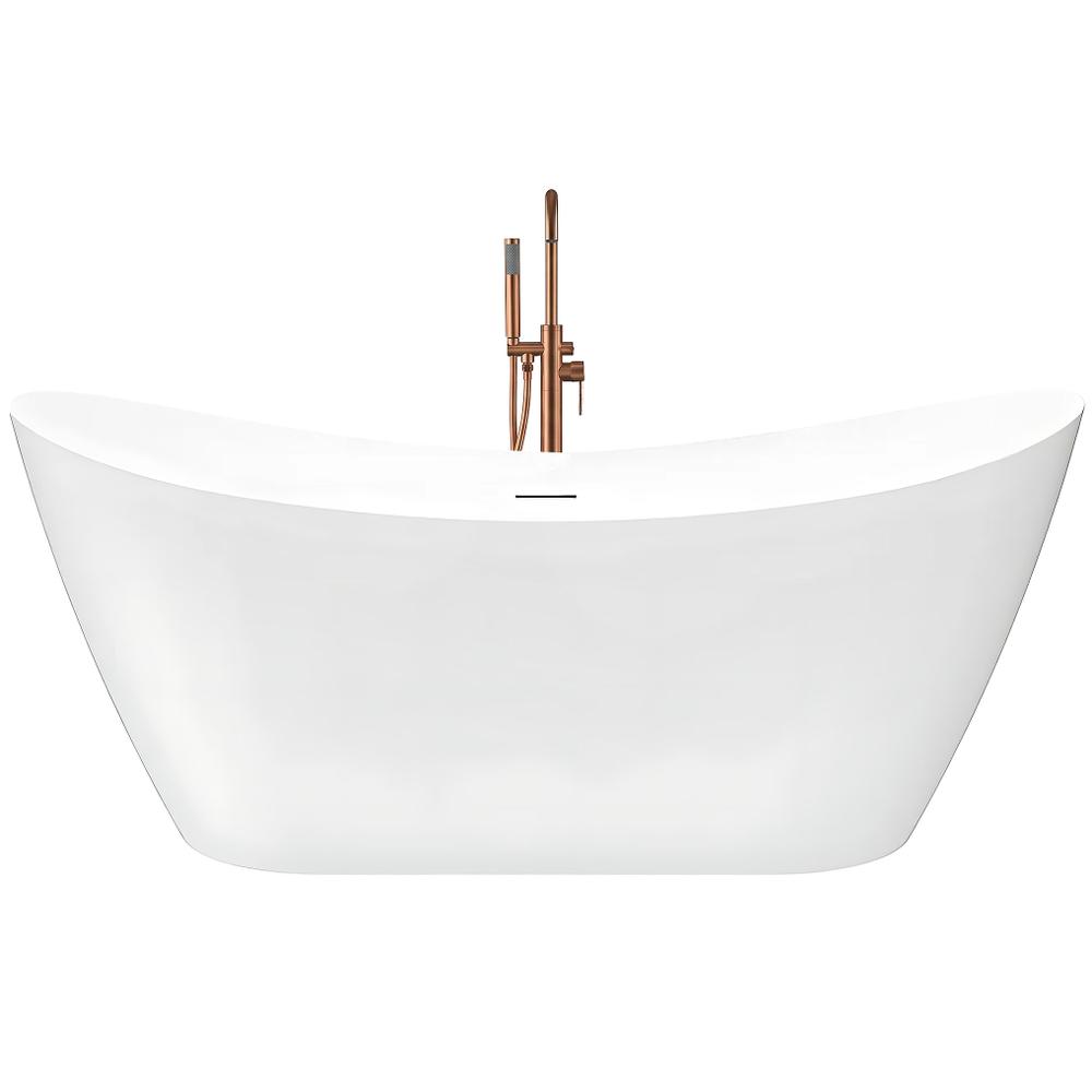 Baignoire autoportante Rea Ferrano Slim 160