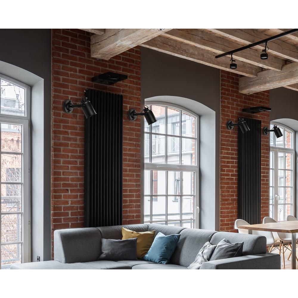 Wandlampe black E27 APP486-1C