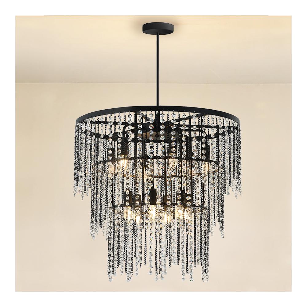 Lampe Cristal APP1314-CP Black