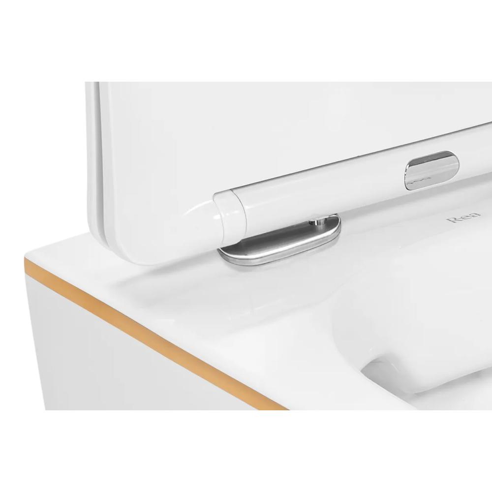 Misa WC podwieszana Carlo Flat Gold Edge