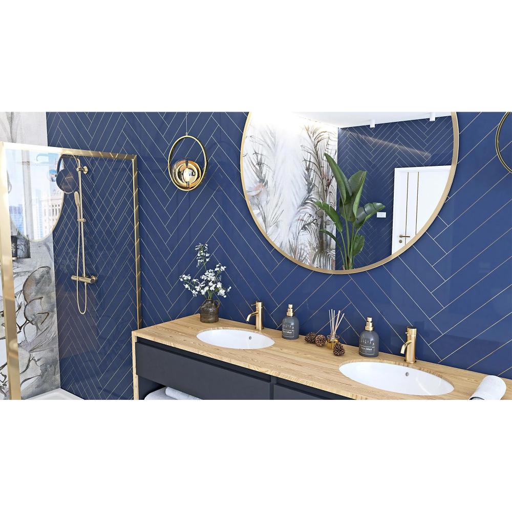 Умивальник врізний Rea Nel White