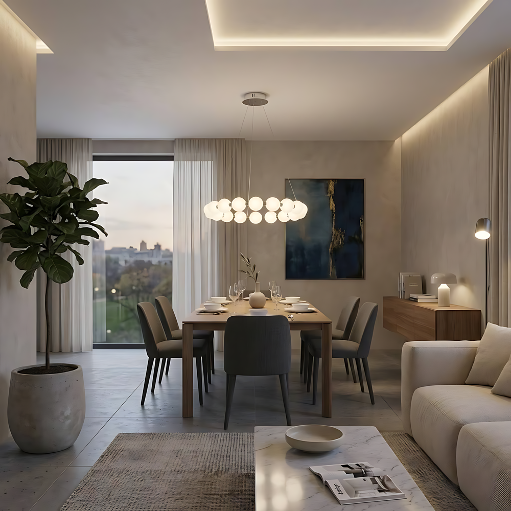 LAMPA WISZĄCA LED G183-CP CHROM