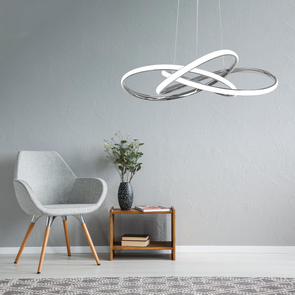 Lampe LED APP816-CP Node Chrom