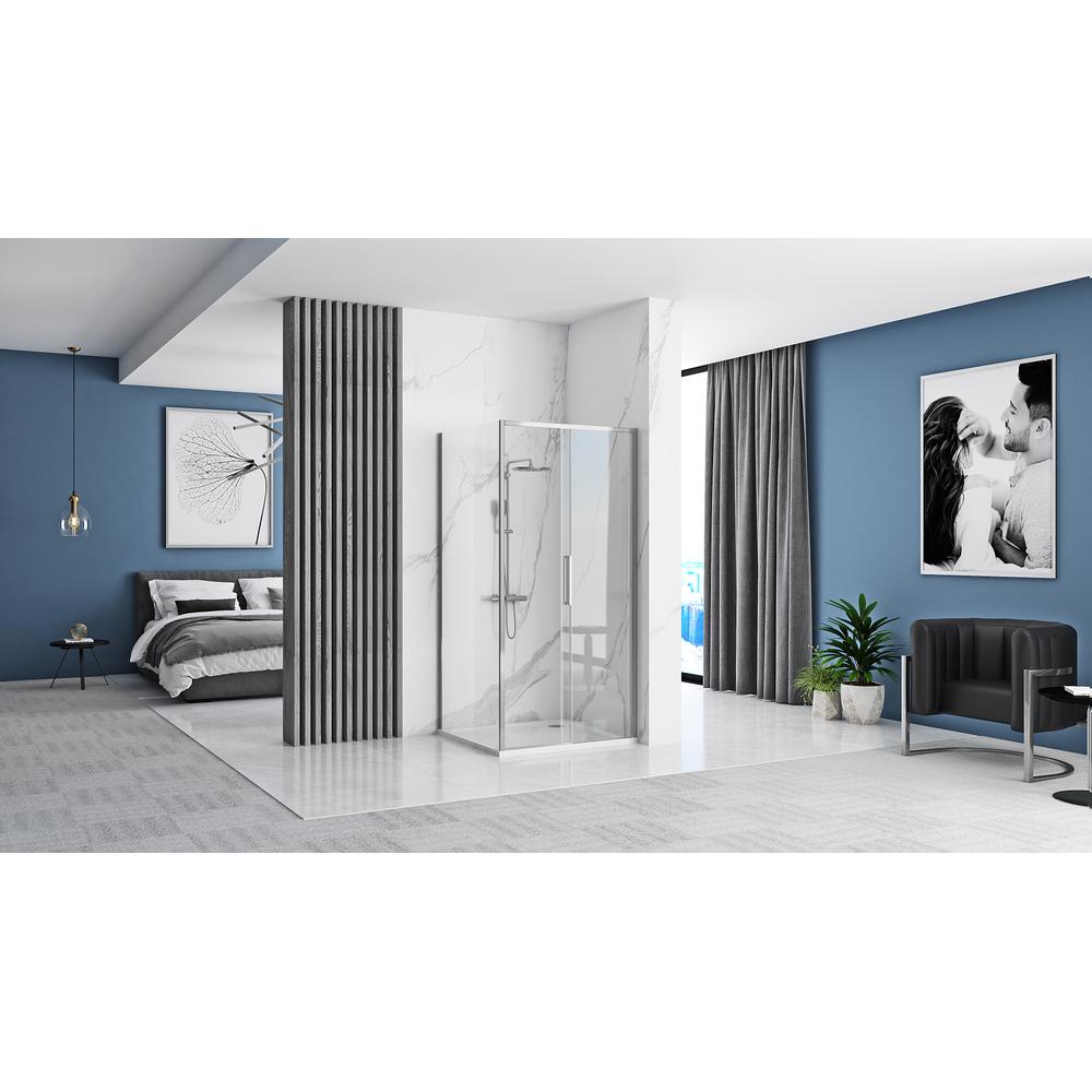 Zuhanykabin Rapid Slide Chrom