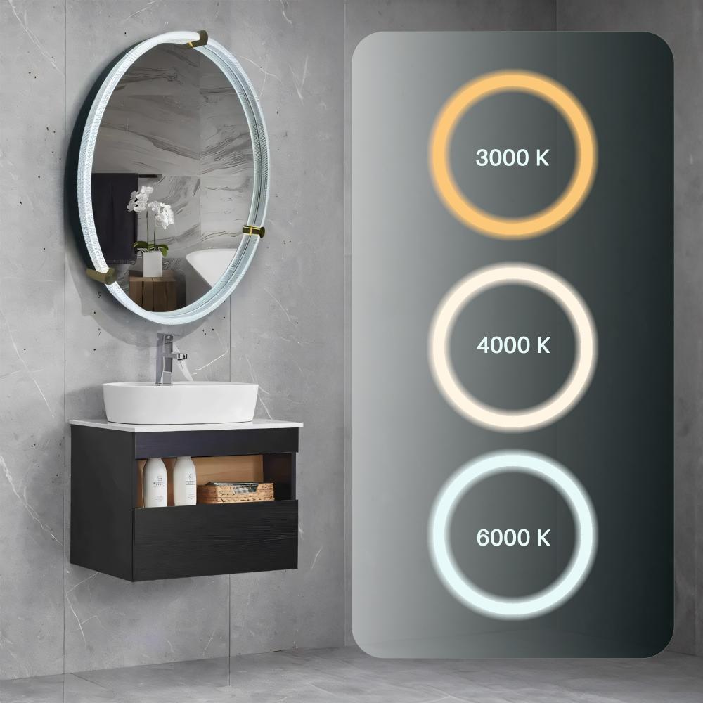 LED sienas spogulis 60cm 106