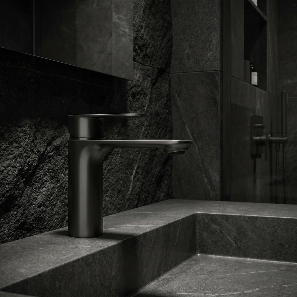 Bathroom faucet Rea Drop Titan low