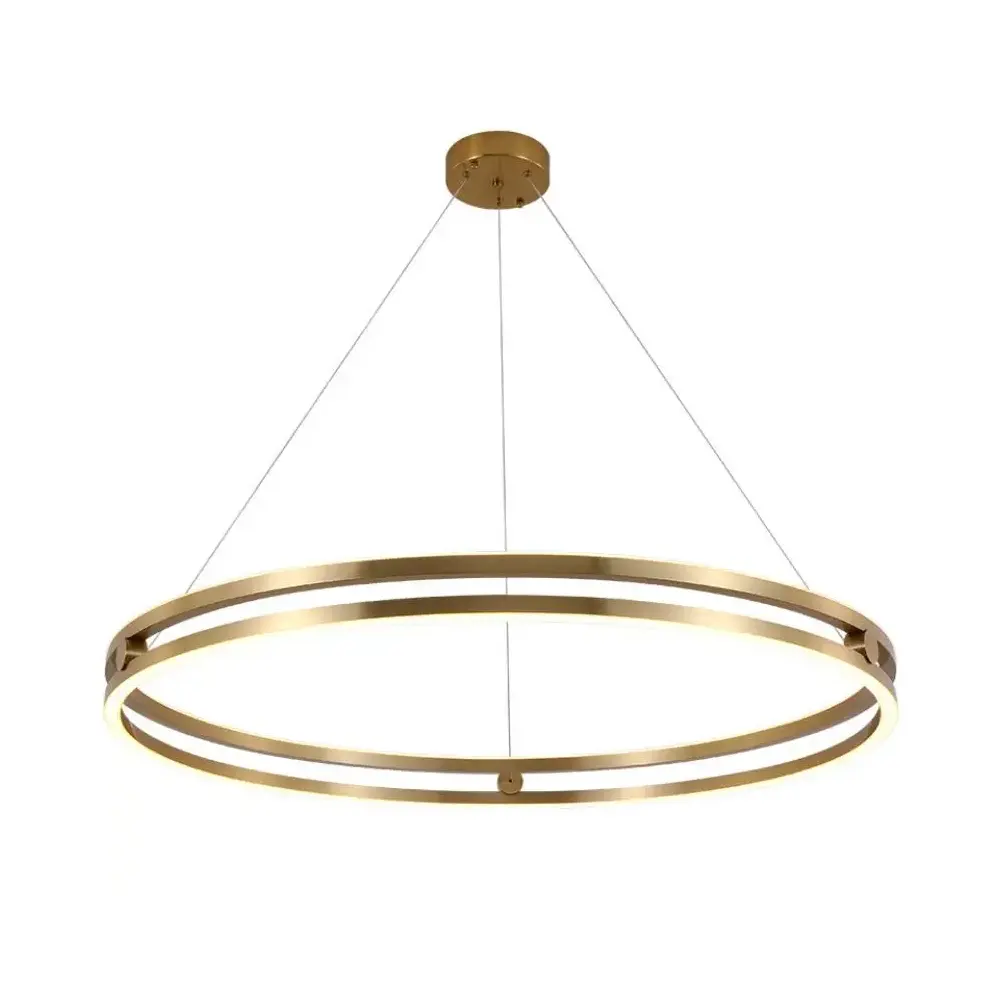 Lampa wisząca LHJ015-CP 60 CM GOLD