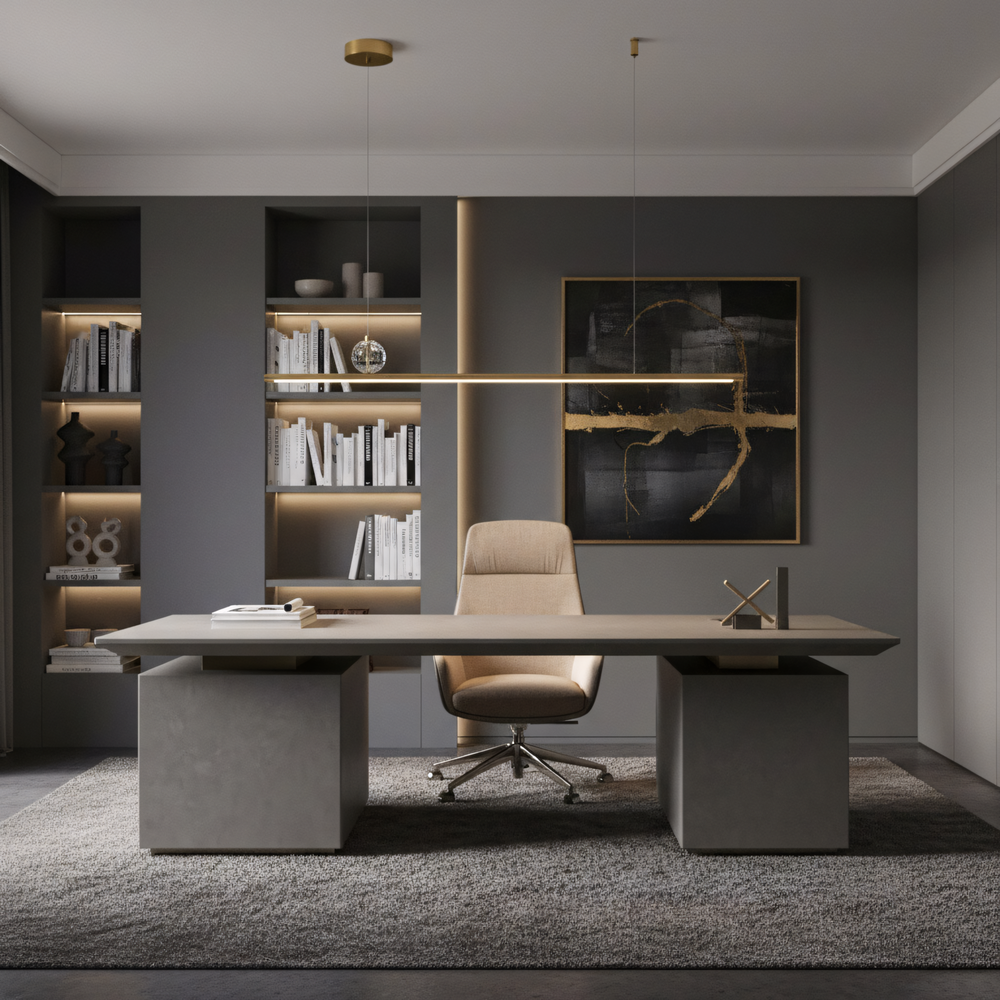 Люстра LED APP1778-CP Brush Gold