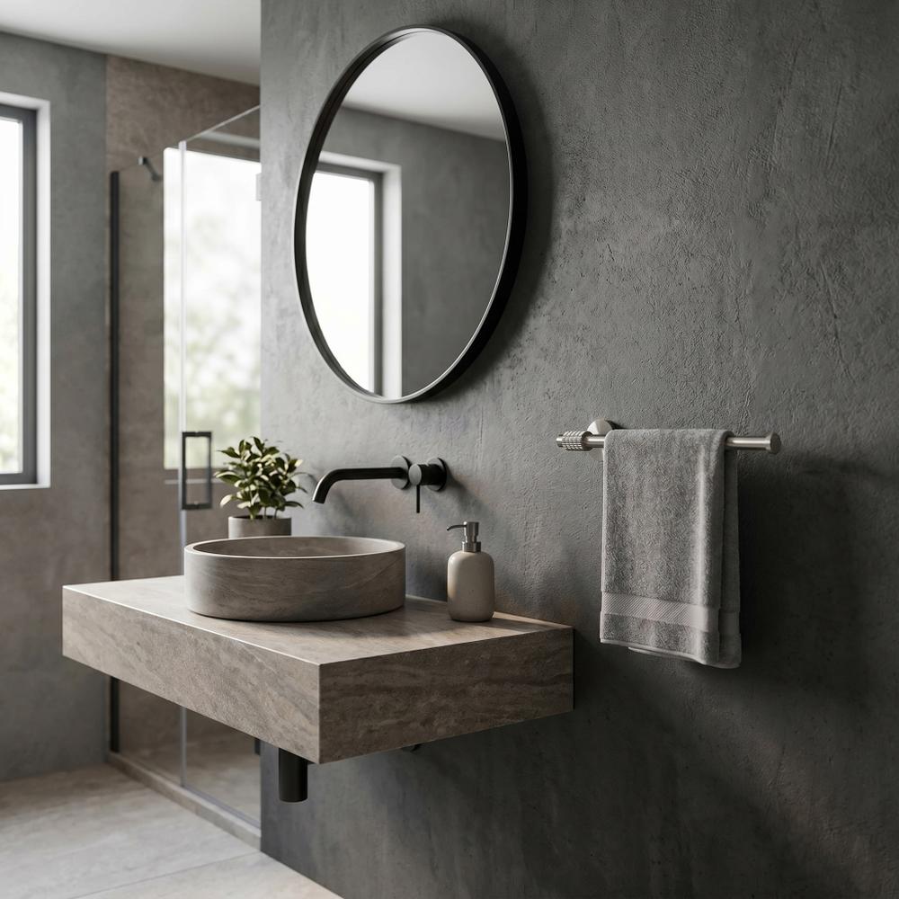 Κρεμάστρα μπάνιου μονόχειρο 29106 Rivo Titan