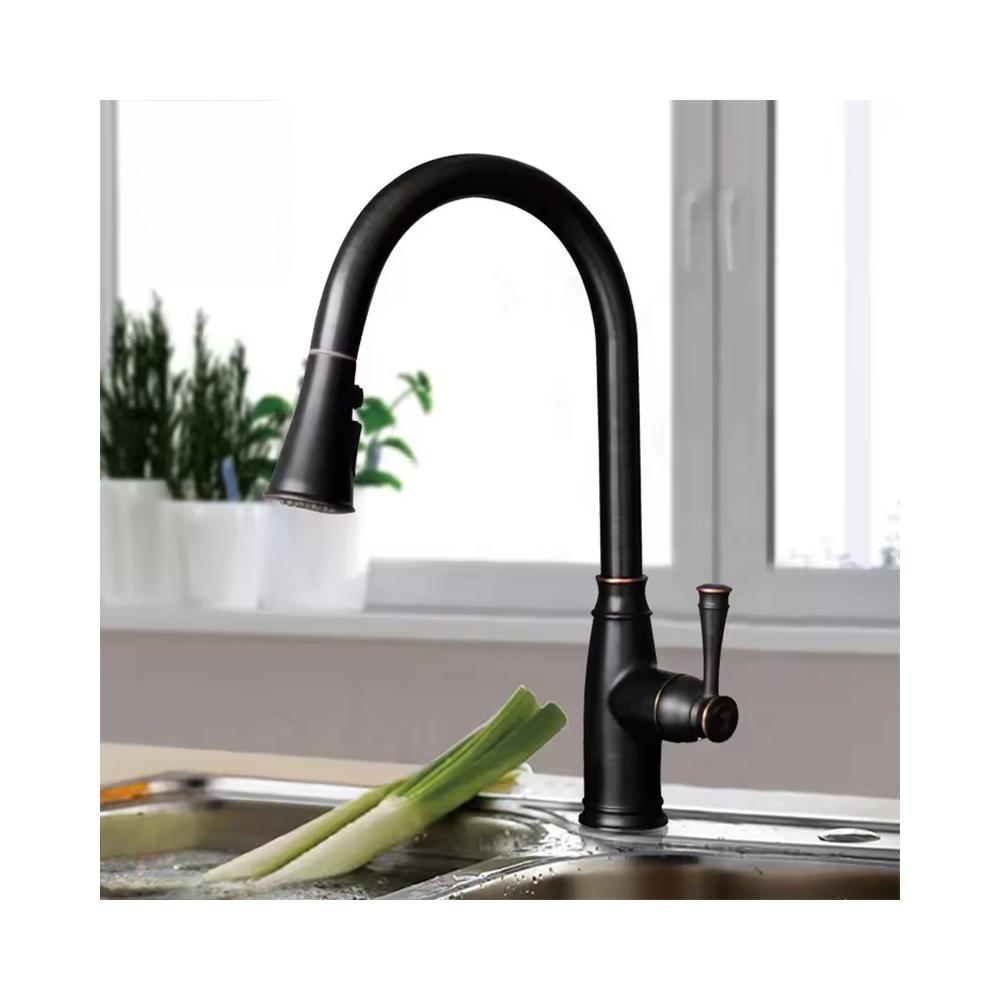 Смесител за кухня  Rea Deco Old Black High