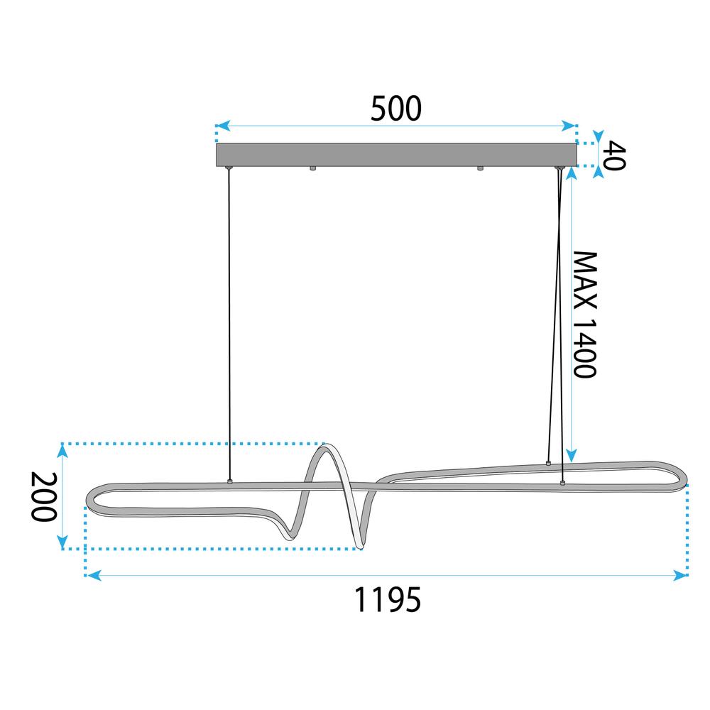 Lampe LED LHJ038-CP BRUSH GOLD