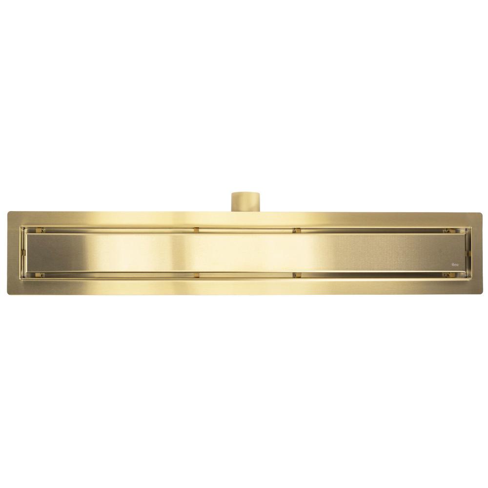 Γραμμική αποστράγγιση REA Neox brush gold 70