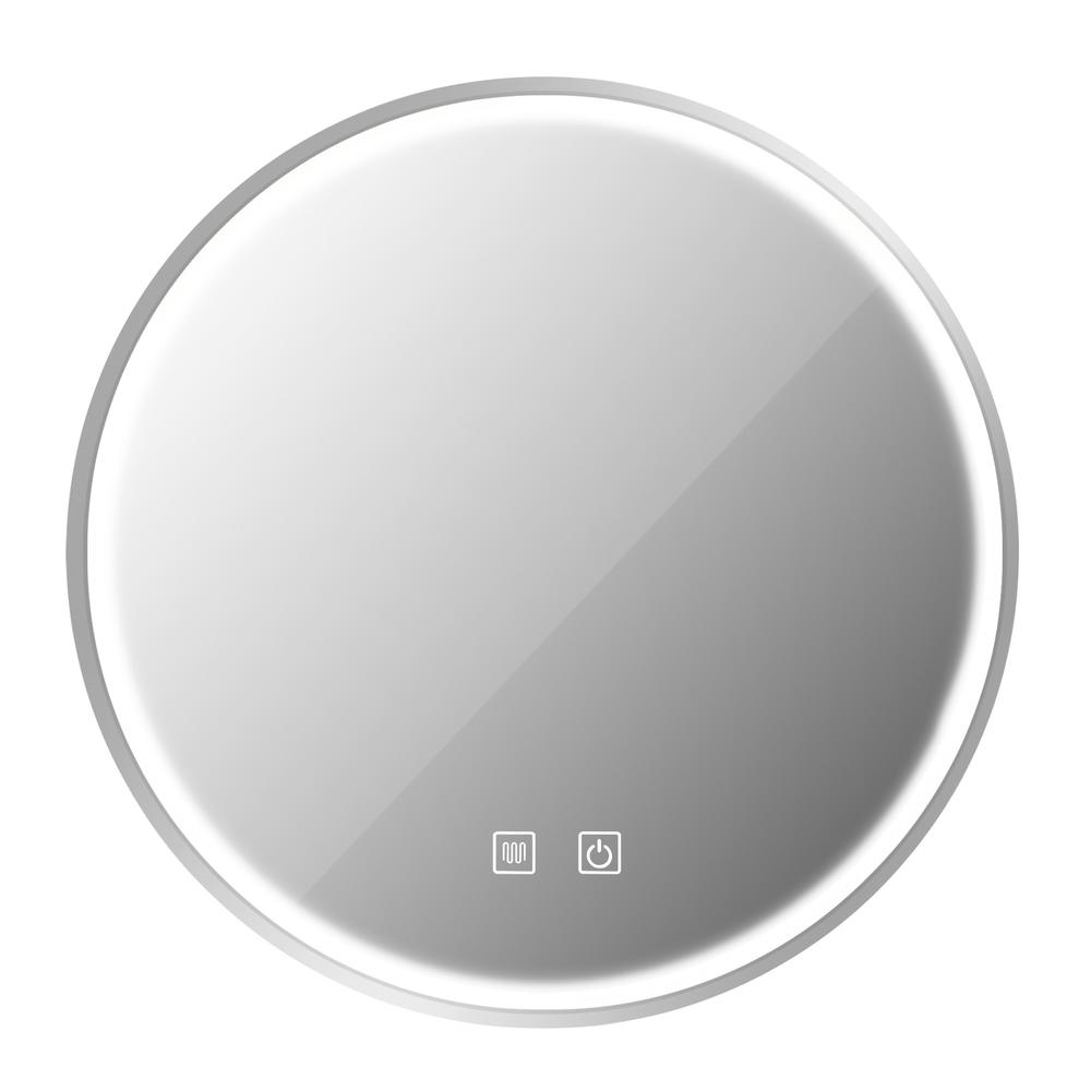 Mirror LED 50cm MMJ BRUSH SILVER