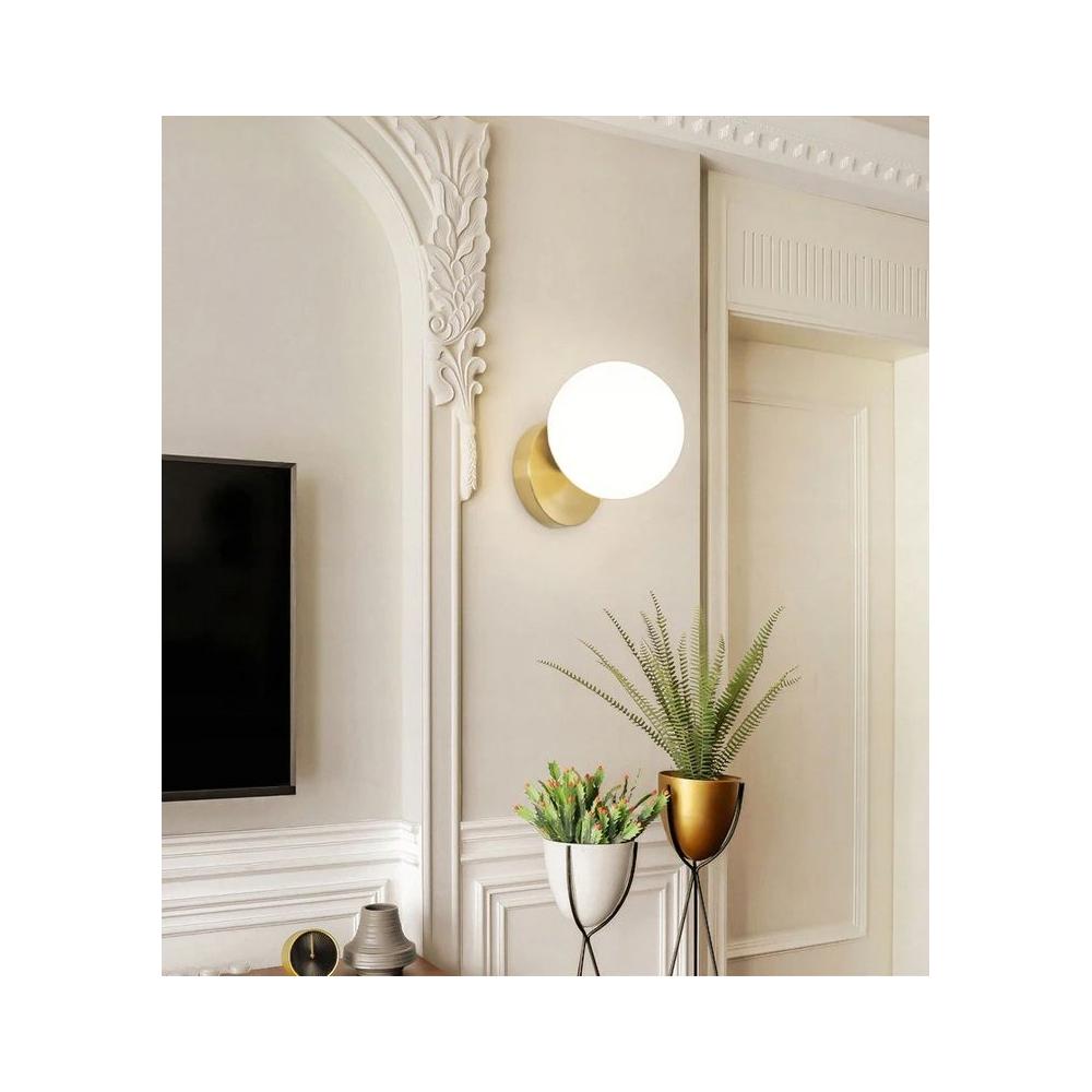 Wandlampe Kugel APP950-1W Gold