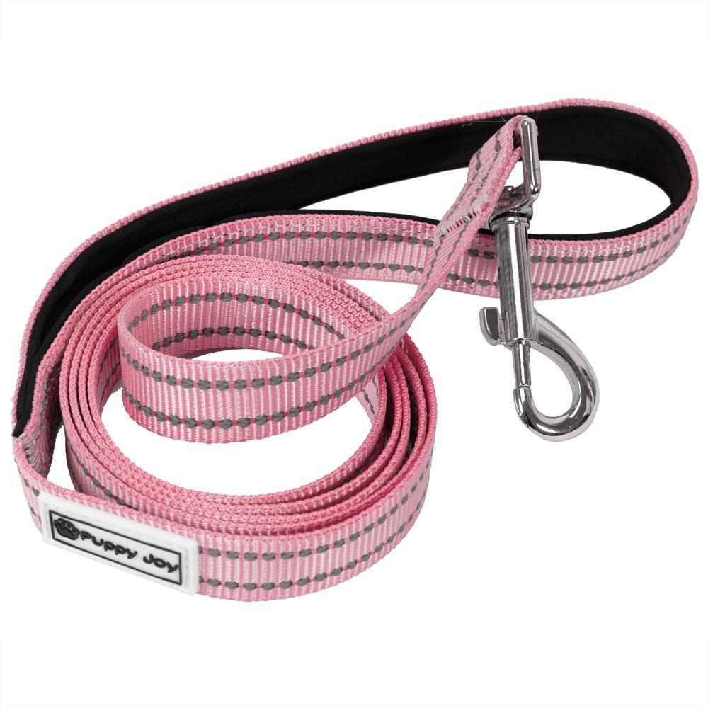 Smycz i szelki dla psa PJ-064 różowa XL