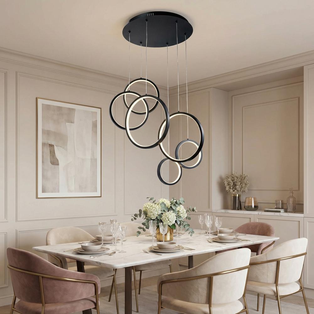 LAMPA SUFITOWA WISZĄCA APP1921-CP Czarna