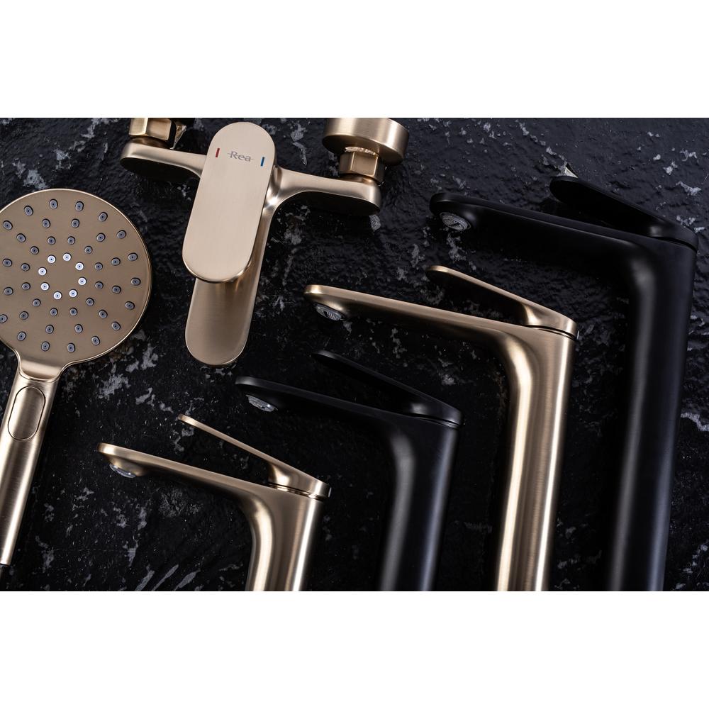 Bathroom faucet Rea Marco BLACK Low