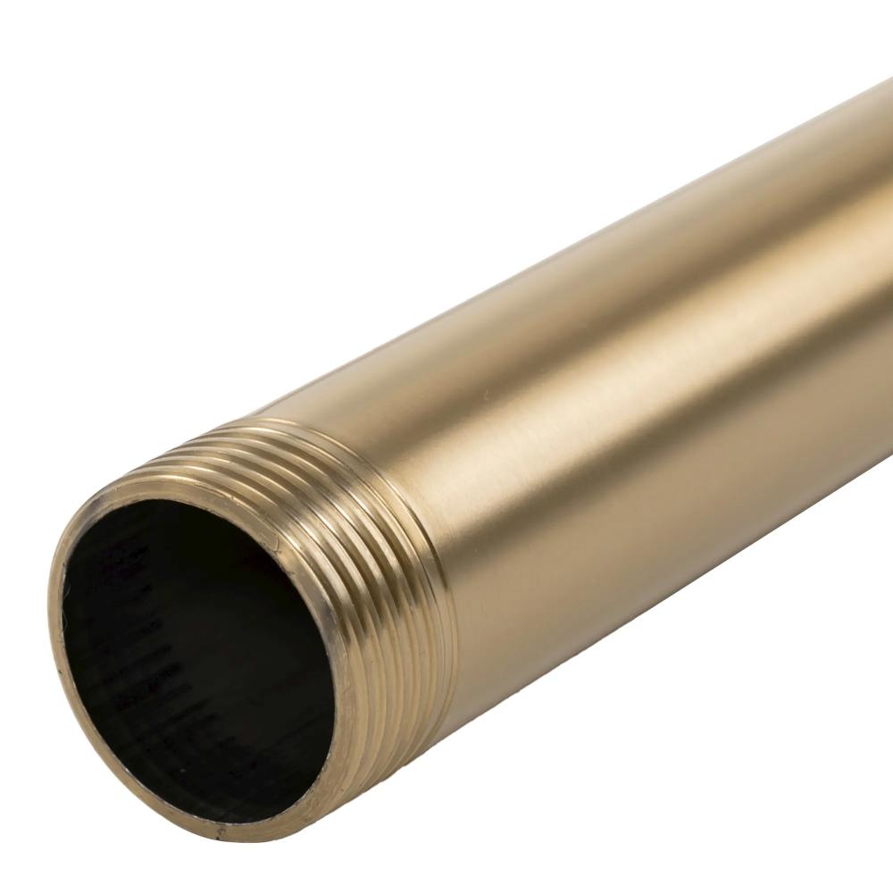 Extension for a bathtub and shower set BRUSH GOLD 50cm