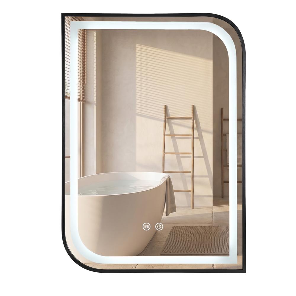 Огледало LED ZONE 80X60  BLACK