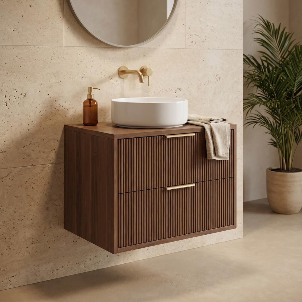 Тумба під умивальник Rea Mono 60cm Brown