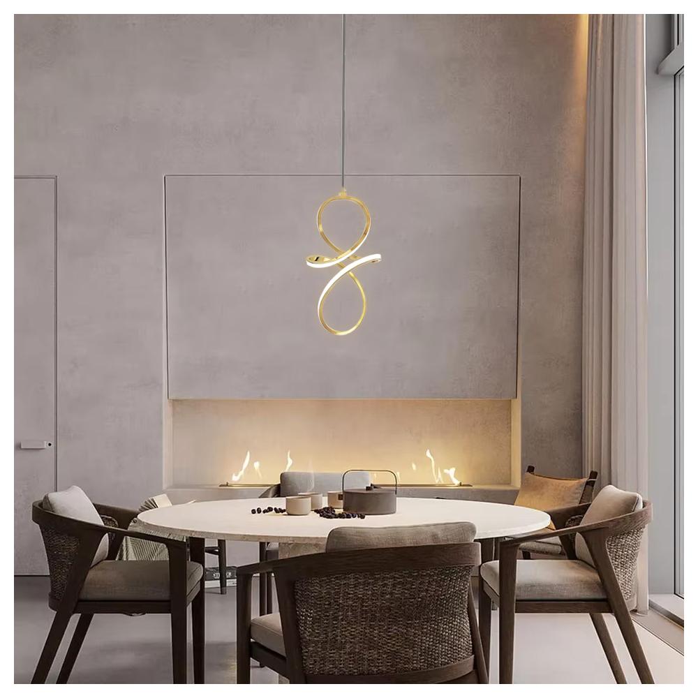 LED-Hängeleuchte LHJ091-1CP GOLD