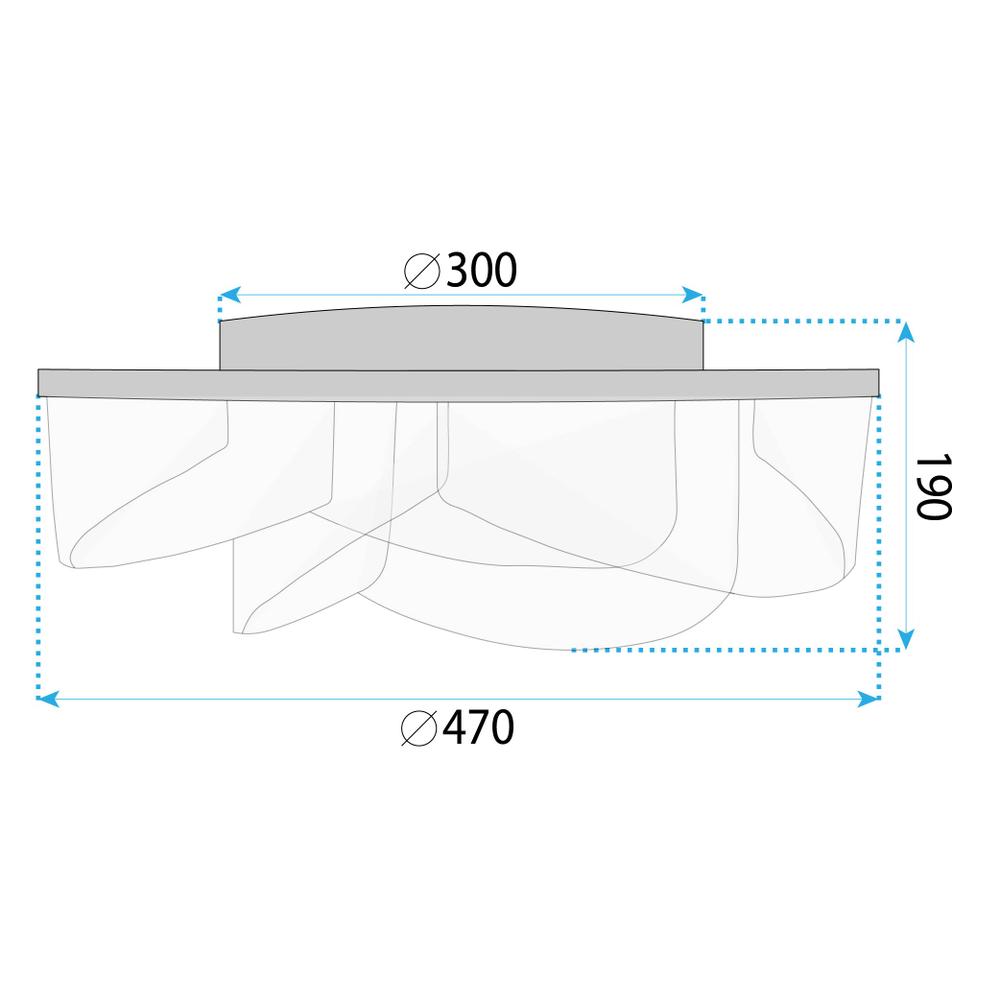Deckenleuchte G139-C GOLD