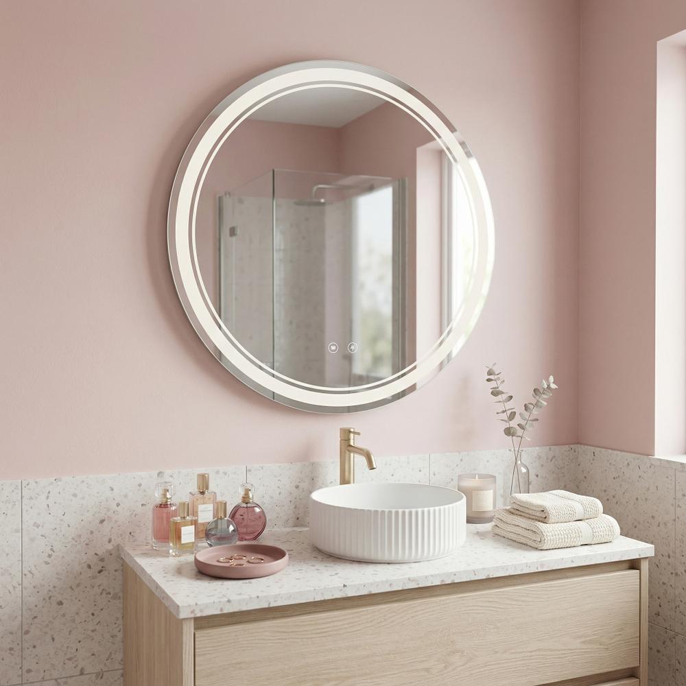 Lustro ścienne LED SOFT 80